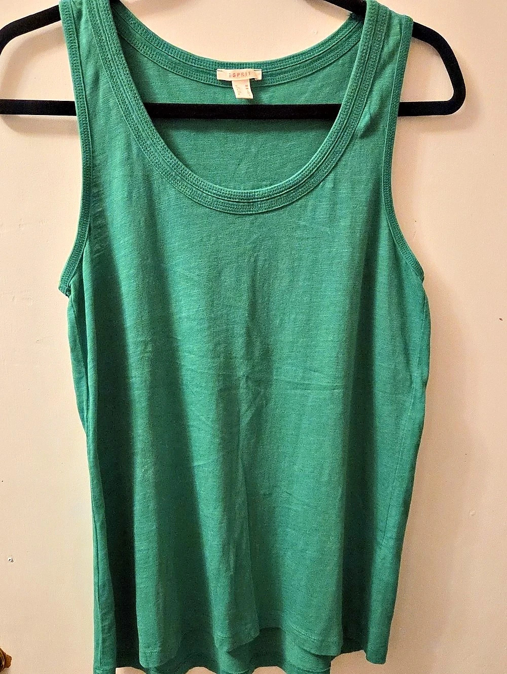 Esprit Women's Green Tank Top Size Medium L